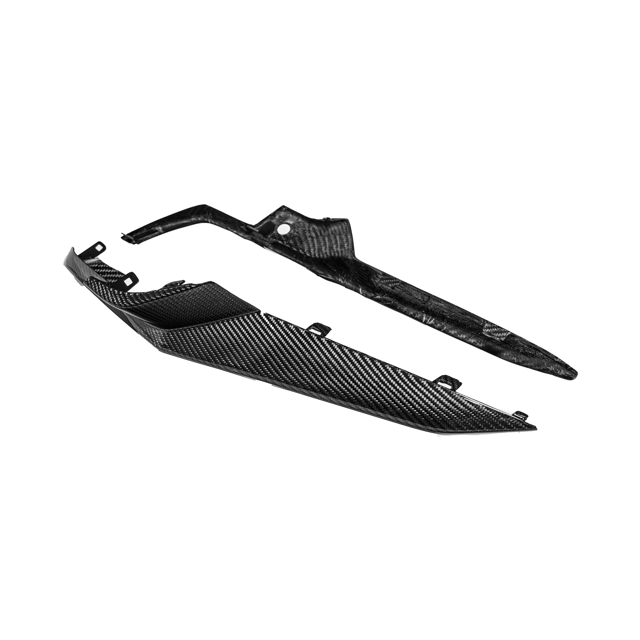 Chevrolet Corvette C8 Z06 DRY CARBON FIBER Front Grille Insert