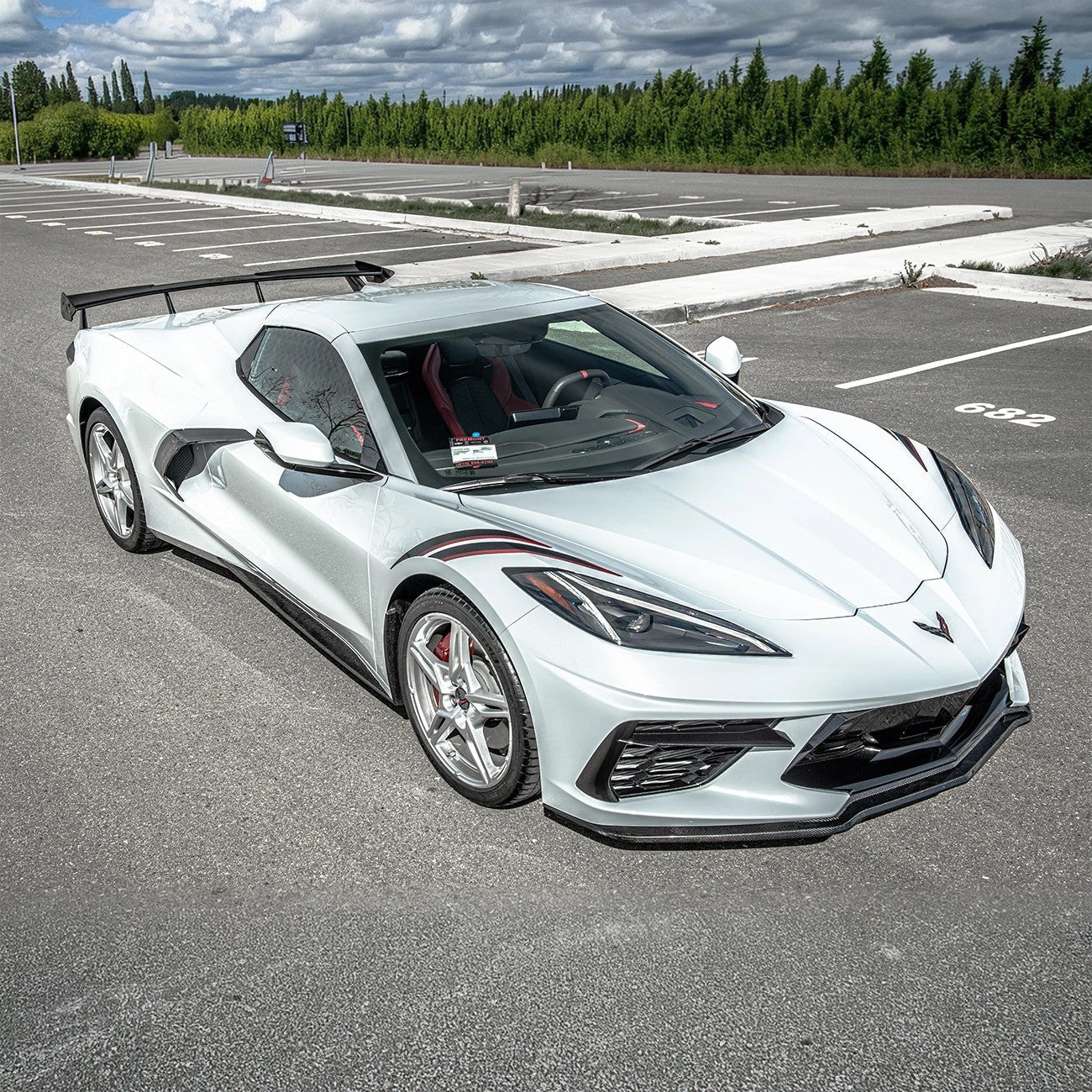 Corvette C8 Stingray Front Splitter & Side Skirts [Z51 Package]