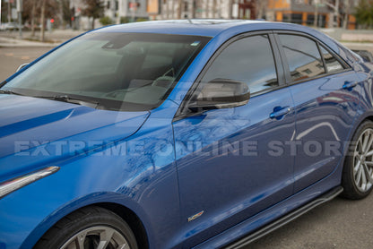2013-18 Cadillac ATS ATS-V Sedan | GM Factory DRY CARBON FIBER Side Mirror Covers