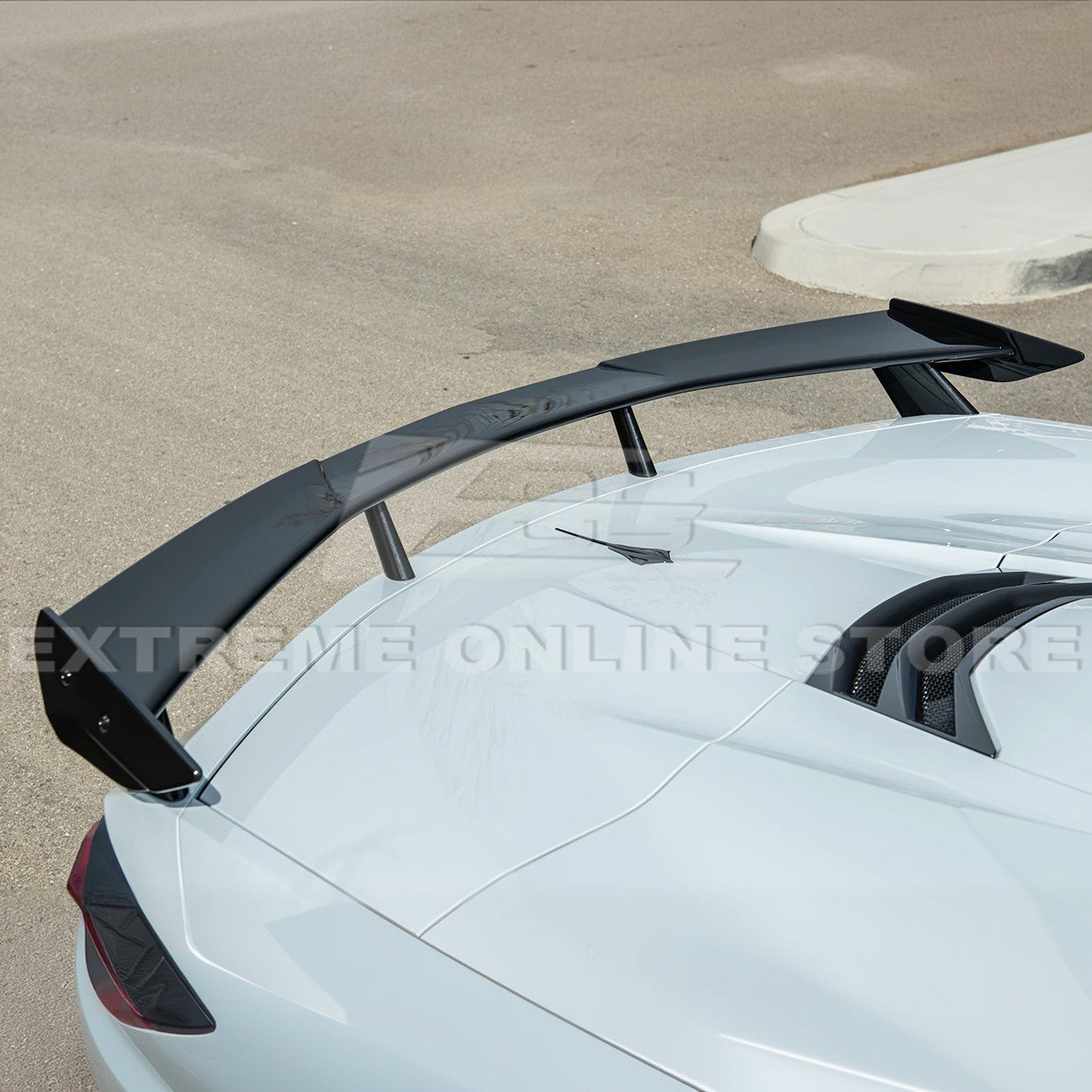 5VM Package Corvette C8 Stingray DRY CARBON FIBER Rear Spoiler