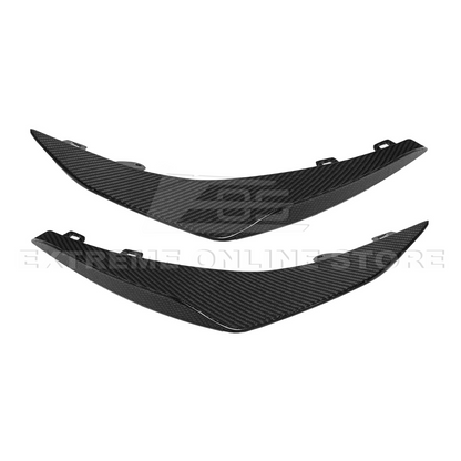 Chevrolet Corvette C8 Z06 / E-Ray DRY CARBON FIBER Front Side Canards