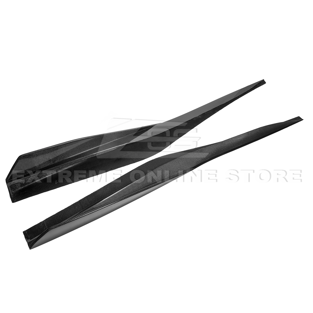 Chevrolet Corvette C8 DRY CARBON FIBER 5VM Side Skirts