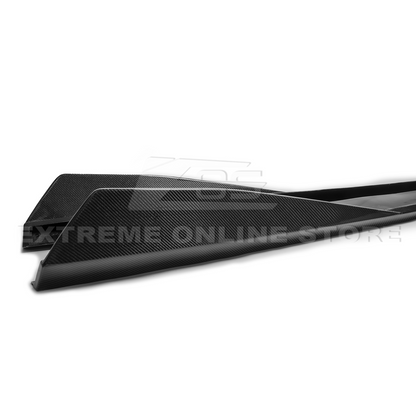 Chevrolet Corvette C8 DRY CARBON FIBER 5VM Side Skirts