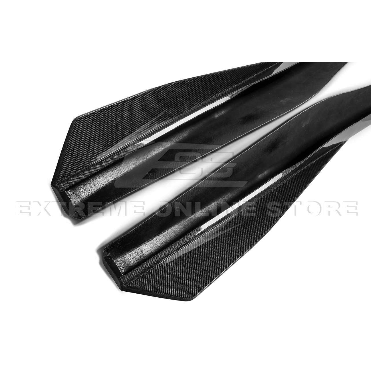 Chevrolet Corvette C8 DRY CARBON FIBER 5VM Side Skirts