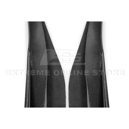 Chevrolet Corvette C8 DRY CARBON FIBER 5VM Side Skirts