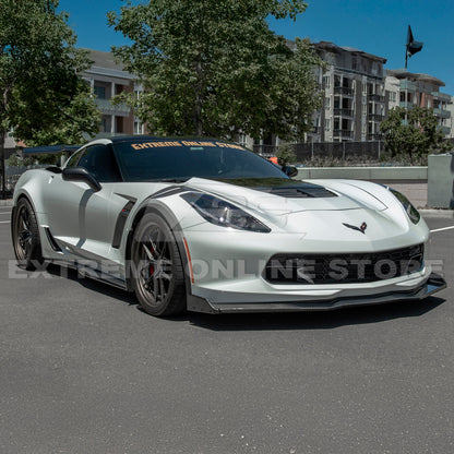 Corvette C7 Stage 2.5 ZR1 Conversion Extended Front Splitter