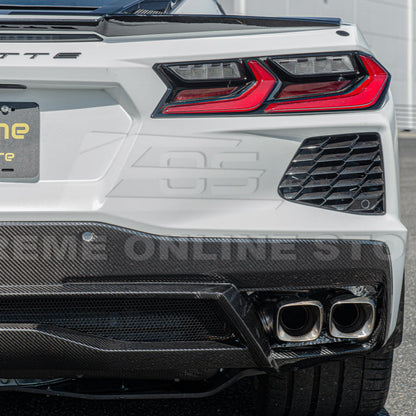 Chevrolet Corvette C8 DRY CARBON FIBER Rear Diffuser