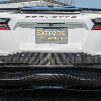 Chevrolet Corvette C8 DRY CARBON FIBER Rear Diffuser