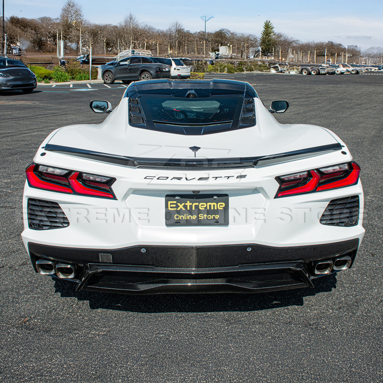 Low Profile Package Corvette C8 Stingray Rear Spoiler