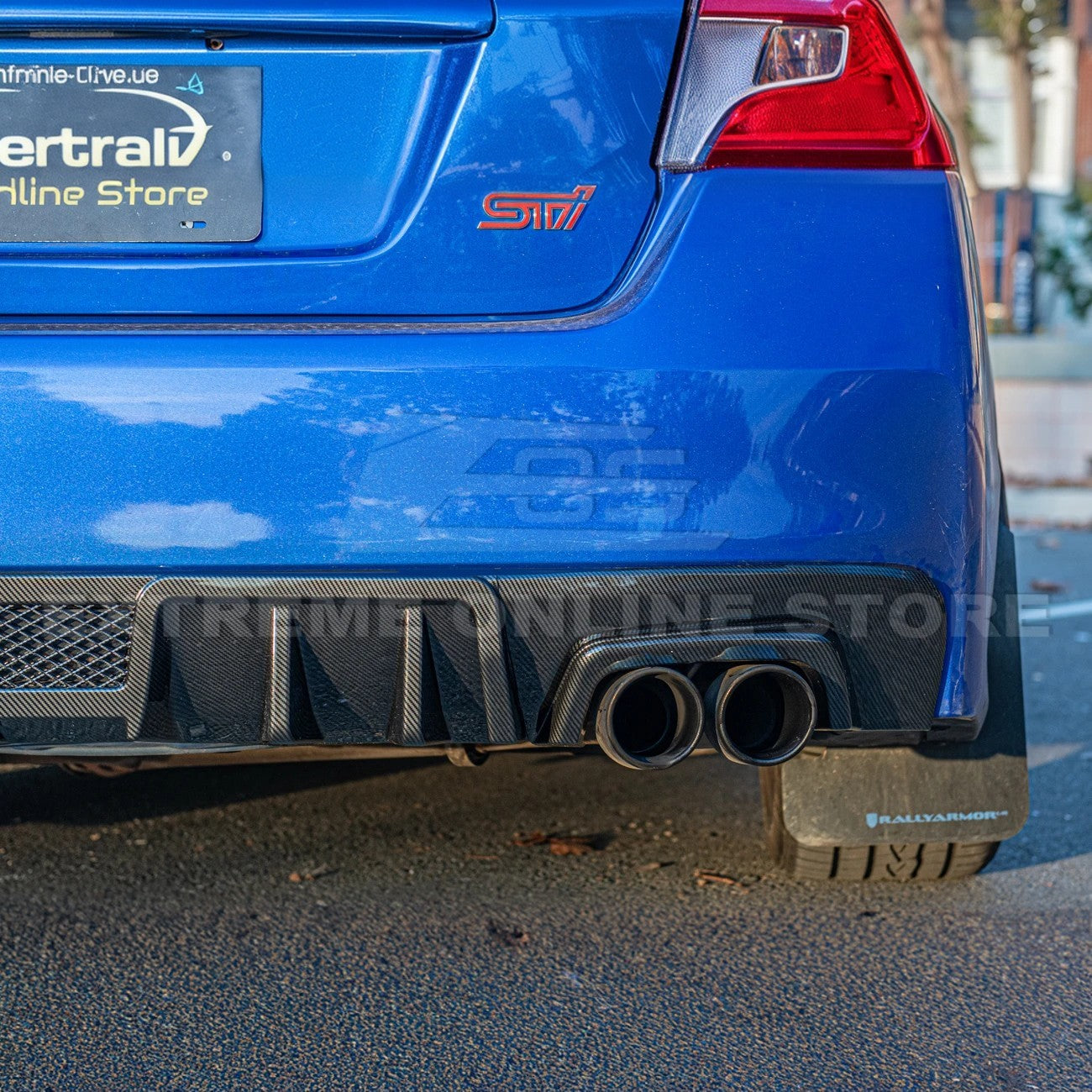 2015-21 Subaru WRX STi Performance Rear Bumper Diffuser