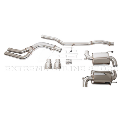 2020-Up Toyota Supra A90 A91 Dual Cat Back Exhaust