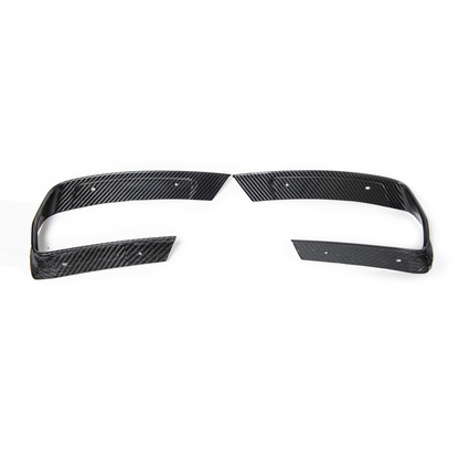 Corvette C8 DRY CARBON FIBER Rear Diffuser Exhaust Bezel
