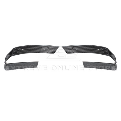 Corvette C8 DRY CARBON FIBER Rear Diffuser Exhaust Bezel
