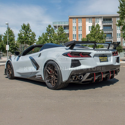 Corvette C8 Stingray Rear Spoiler [5VM  Wickerbill Package]