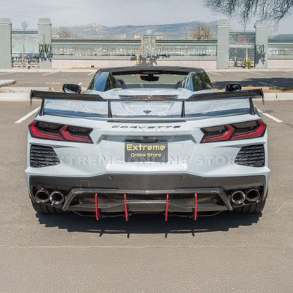 Corvette C8 Stingray Rear Spoiler [5VM  Wickerbill Package]