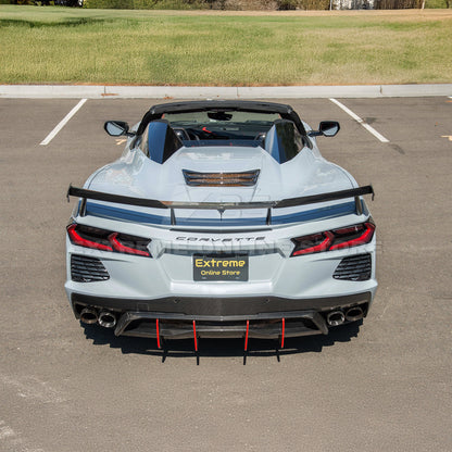 Corvette C8 Stingray Rear Spoiler [5VM  Wickerbill Package]