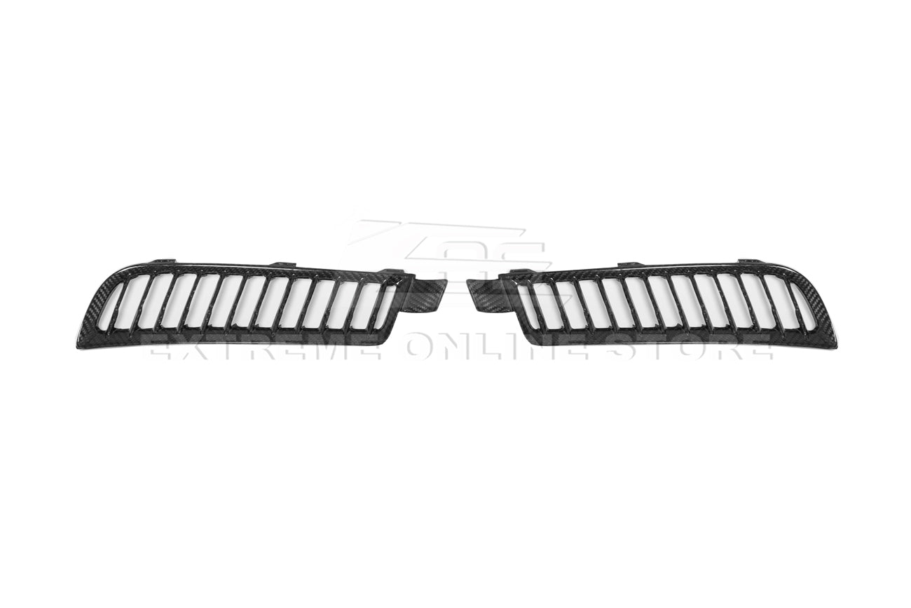 Corvette C7 DRY CARBON FIBER Replacement Rear Diffuser Vent