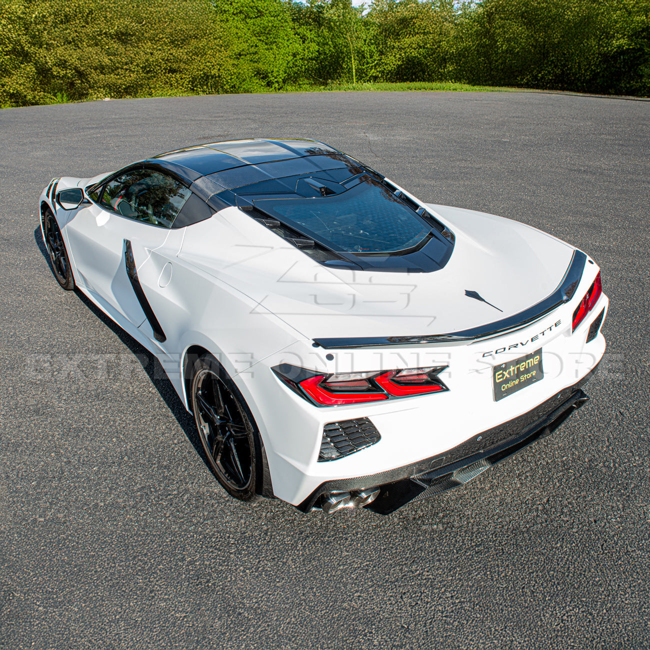Low Profile Package Corvette C8 Stingray Rear Spoiler