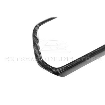 2019-24 Camaro Dash Radio Dry Carbon Fiber Trim Cover