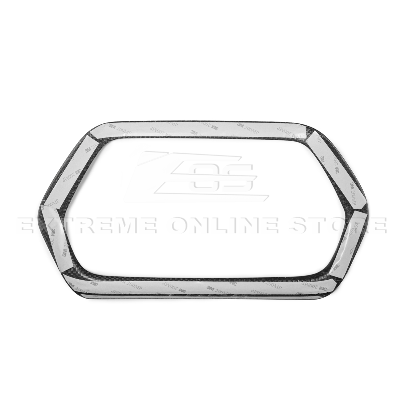 2019-24 Camaro Dash Radio Dry Carbon Fiber Trim Cover