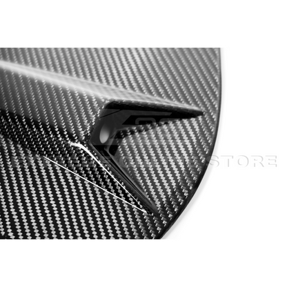 Corvette C8 Coupe DRY CARBON FIBER Rear Decklid Camera Cover