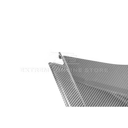 Chevrolet Corvette C8 Coupe DRY CARBON FIBER Rear Window Trim