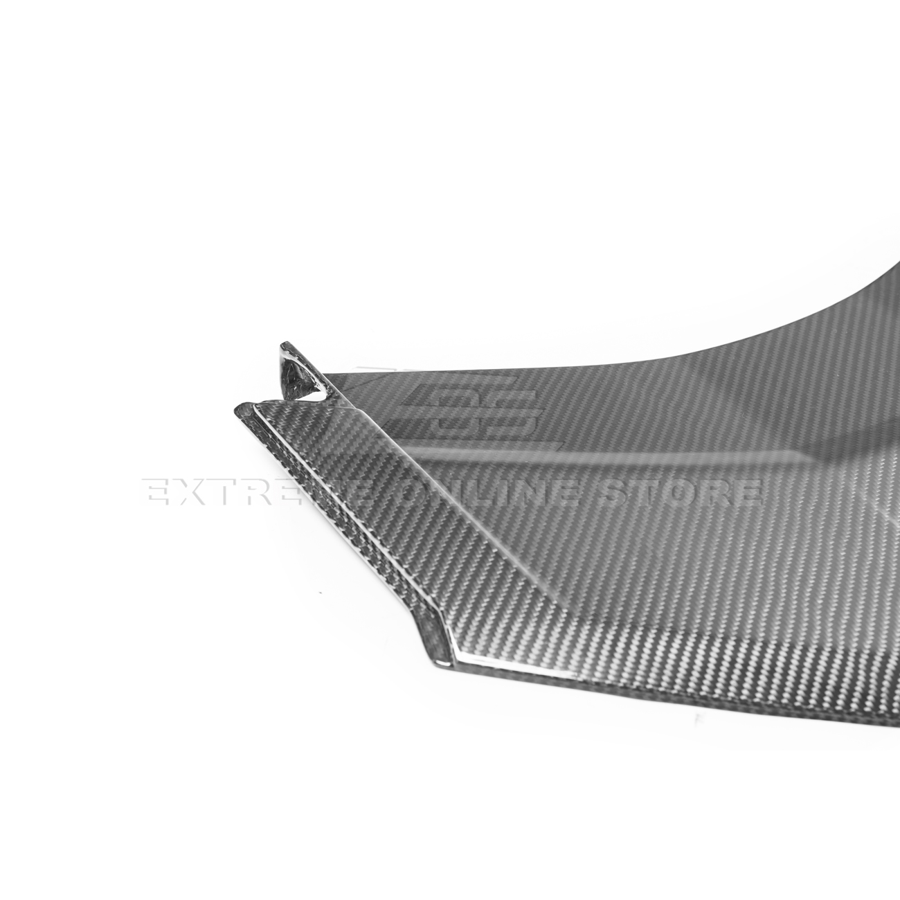 Chevrolet Corvette C8 Coupe DRY CARBON FIBER Rear Window Trim