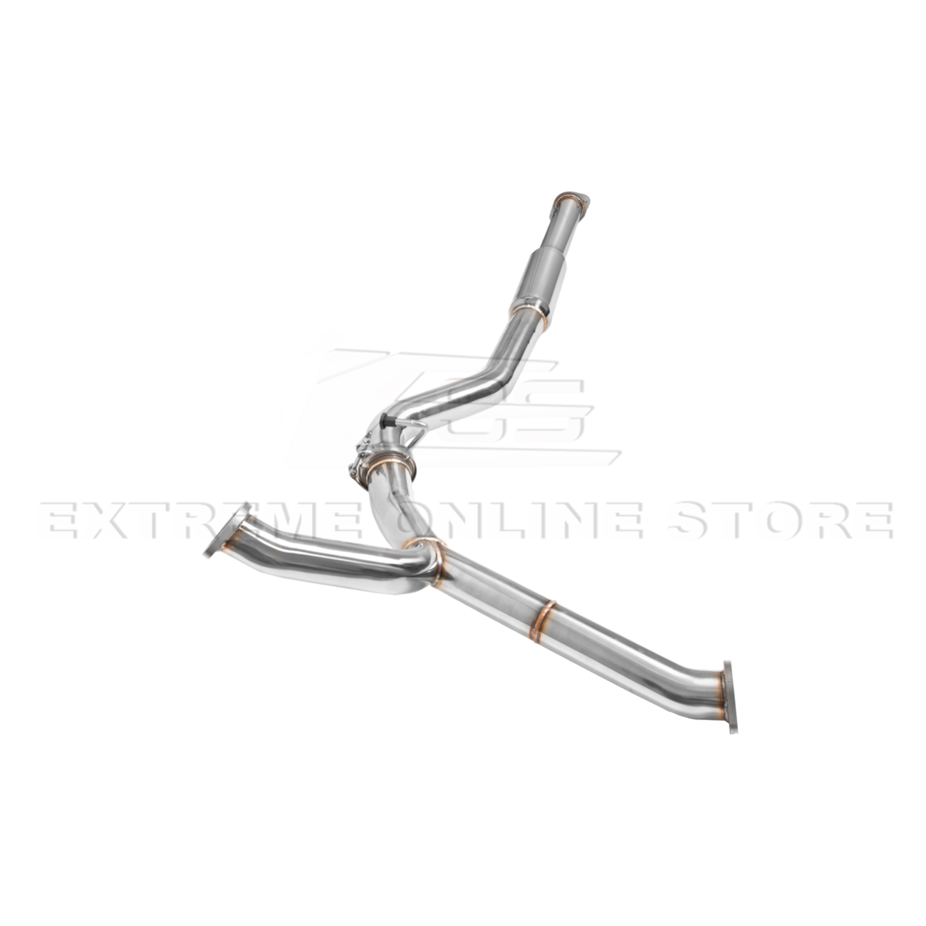 2022-Up Subaru WRX | 3" to 2.5" Piping T304 Stainless Steel Resonated Mid Pipe