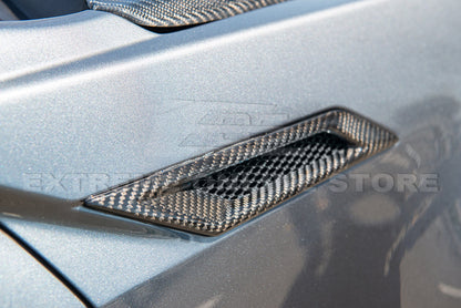 2009-15 Cadillac CTS-V Dry Carbon Fiber Side Bumper Fender Vents