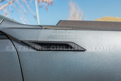 2009-15 Cadillac CTS-V Dry Carbon Fiber Side Bumper Fender Vents