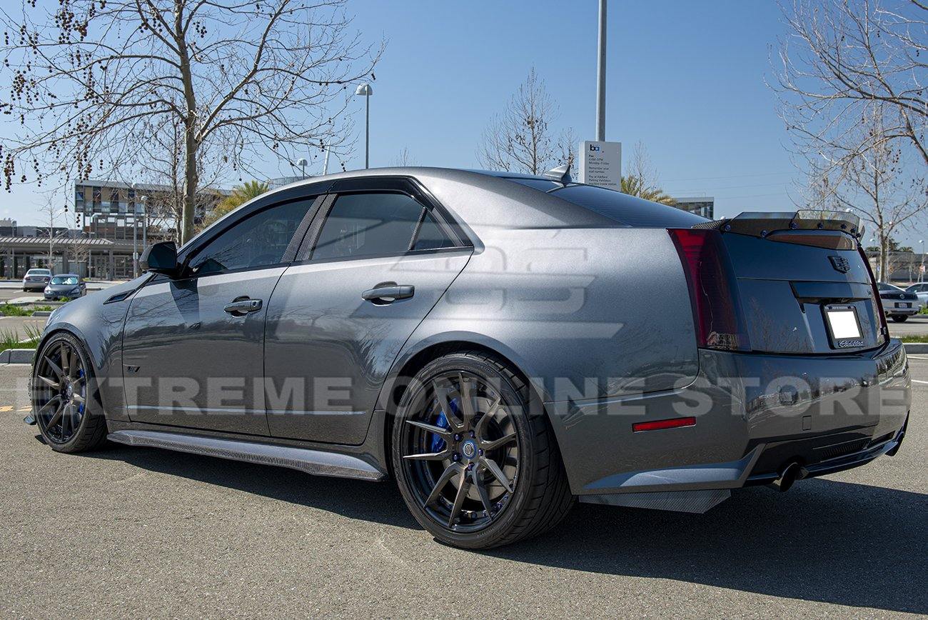 2009-15 Cadillac CTS-V Sedan / Wagon Carbon Fiber Side Skirts