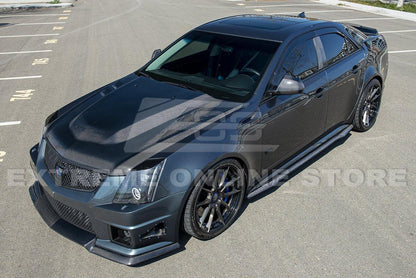2009-15 Cadillac CTS-V Sedan / Wagon Carbon Fiber Side Skirts