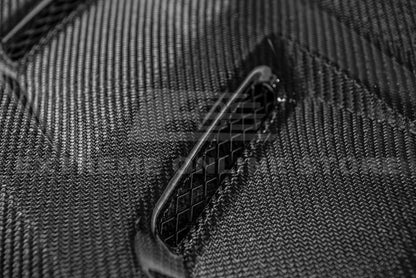 2009-15 Cadillac CTS-V Carbon Fiber Front Bumper Hood