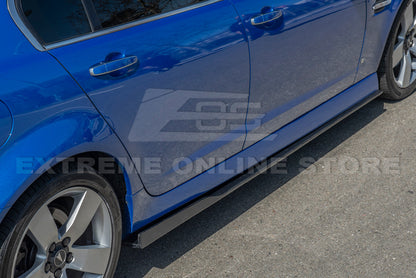 2008-09 Pontiac G8 Carbon Fiber Front Splitter & Side Skirts