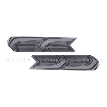 Corvette C8 Tinted Rear Light Cover