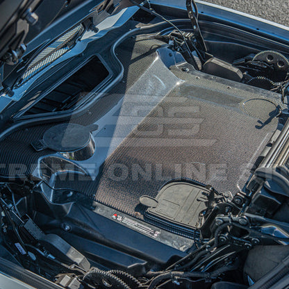 Corvette C8 HTC DRY Carbon Fiber Engine Bay Panel Cover
