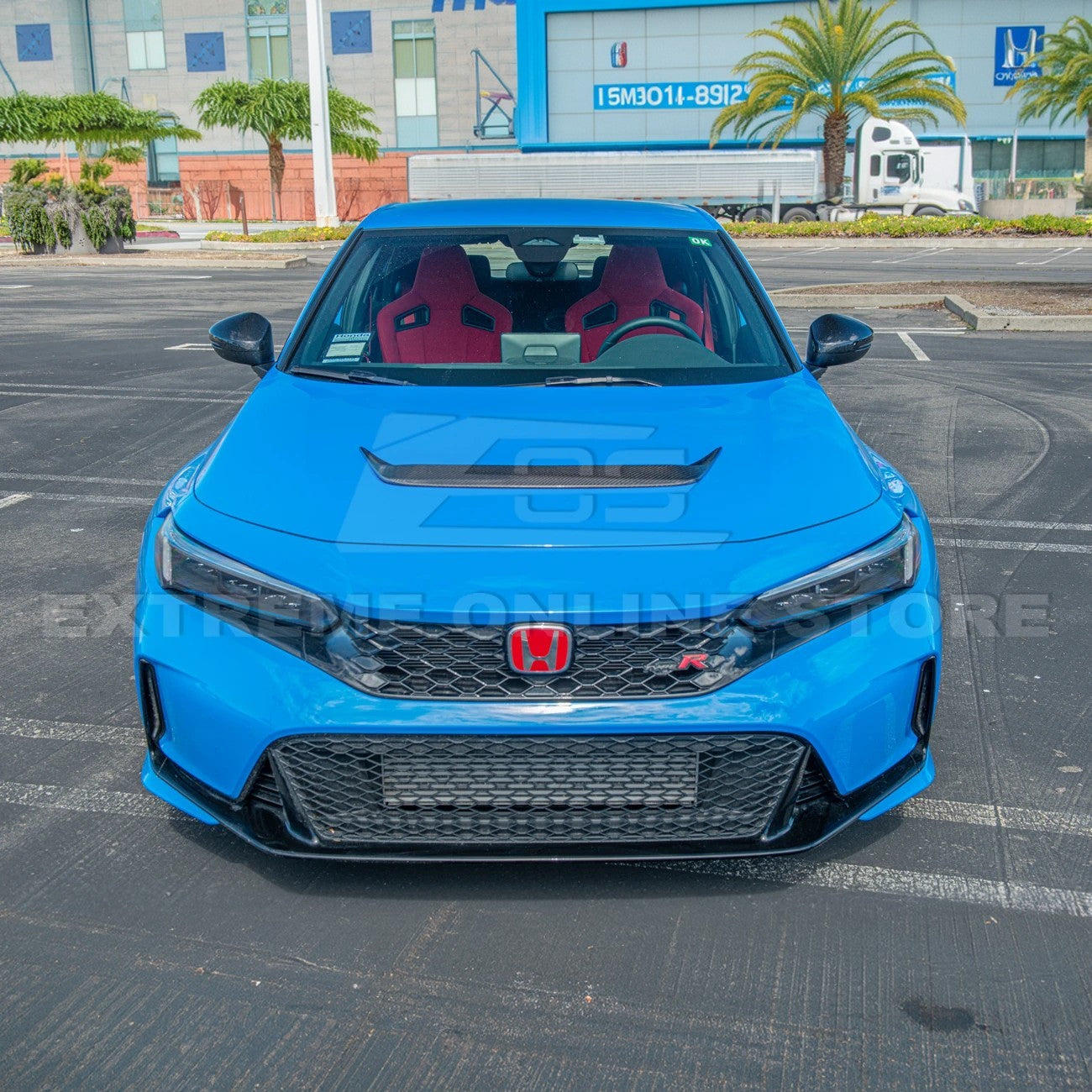 2023-Up FL5 Honda Civic Type-R Carbon Fiber Front Hood Vent Cover