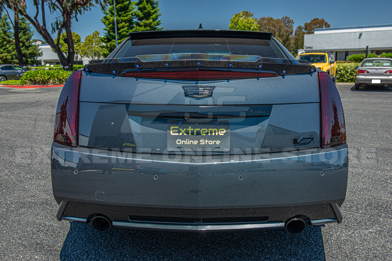 2009-15 Cadillac CTS-V Sedan DRY Carbon Fiber Rear Diffuser