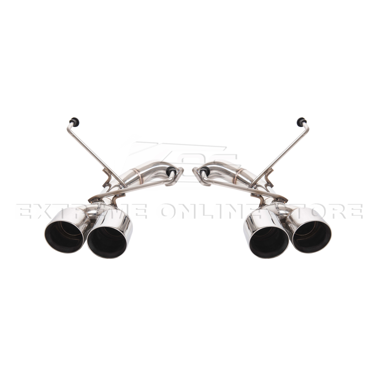 2011-14 Subaru Impreza WRX / STi Muffler Delete Axle Back Quad Exhaust