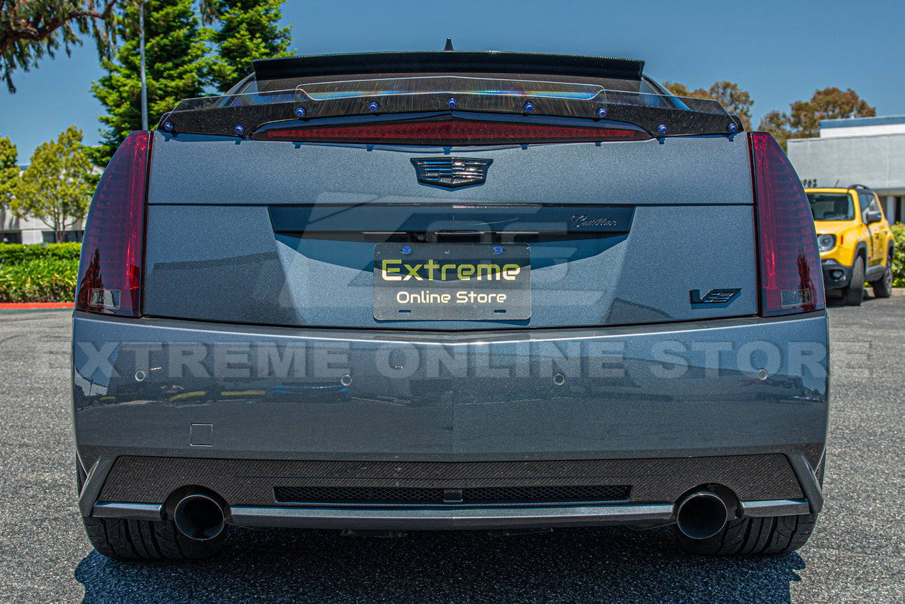 2009-15 Cadillac CTS-V Sedan DRY Carbon Fiber Rear Diffuser