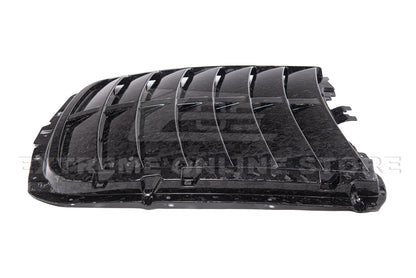2020-23 Ford Mustang GT500 DRY CARBON FIBER Front Hood Vent