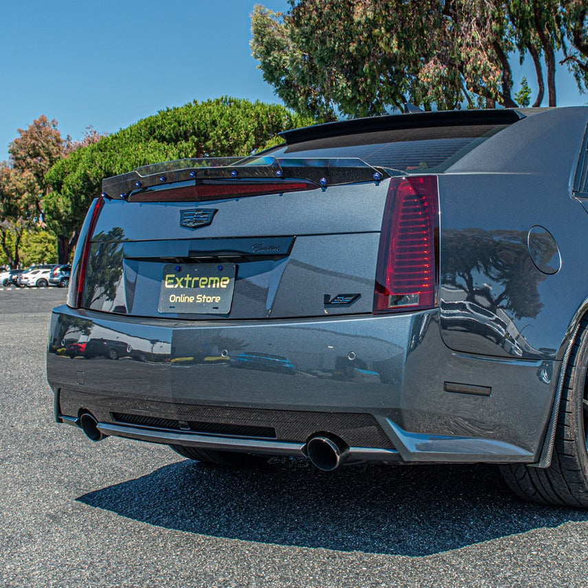 2009-15 Cadillac CTS-V Sedan DRY Carbon Fiber Rear Diffuser