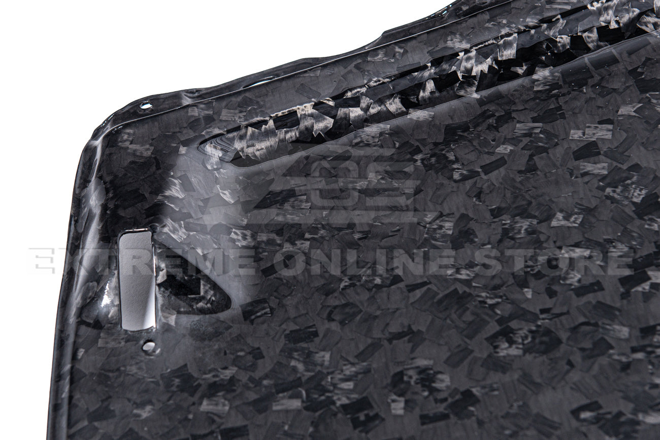 2020-23 Ford Mustang GT500 DRY Carbon Fiber Front Hood Vent & Rain Tray Cover