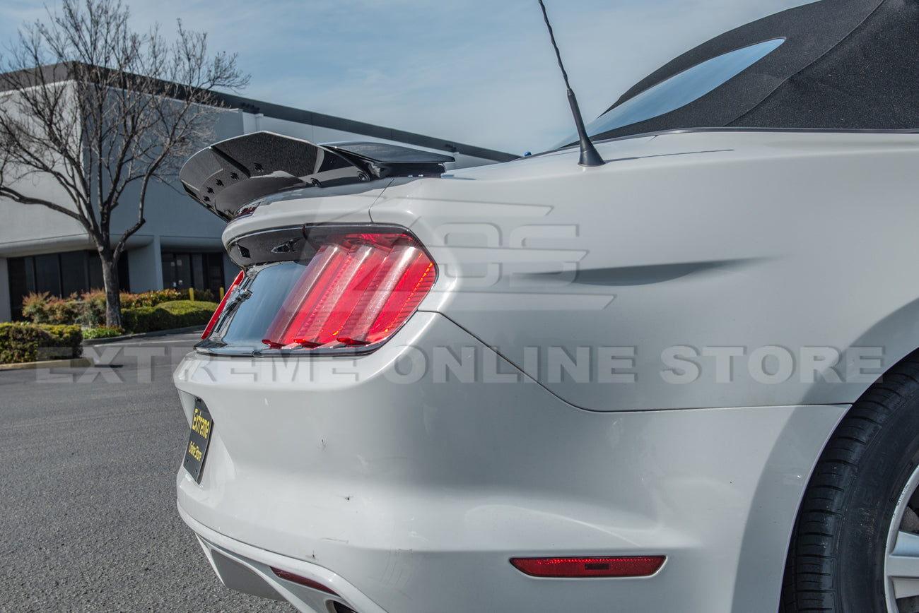 2015-23 Ford Mustang GT350 Rear Spoiler W/ Wicker-Bill Flap Insert