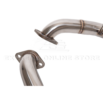 2011-14 Subaru Impreza WRX / STi Muffler Delete Axle Back Quad Exhaust