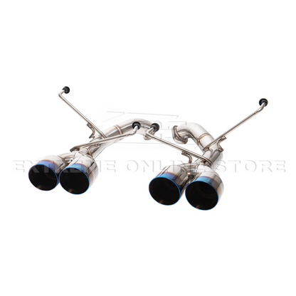 2011-14 Subaru Impreza WRX / STi Muffler Delete Axle Back Quad Exhaust