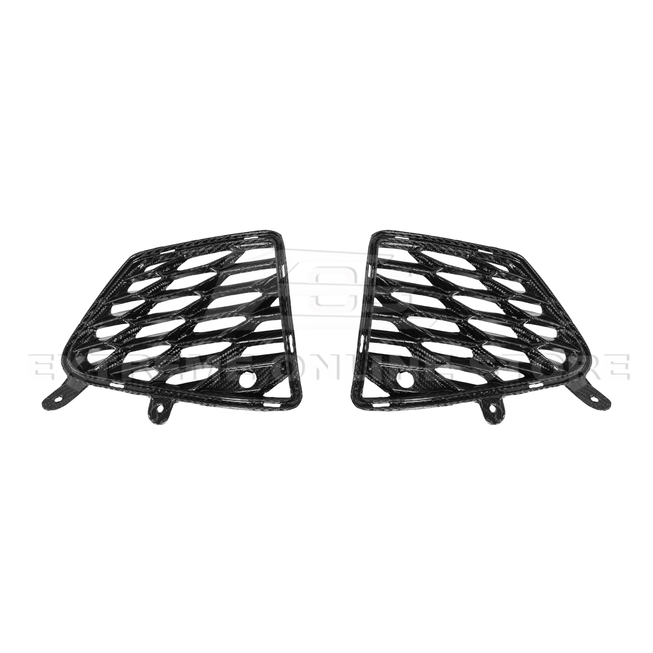 Chevrolet Corvette C8 DRY CARBON FIBER Rear Grill Cover