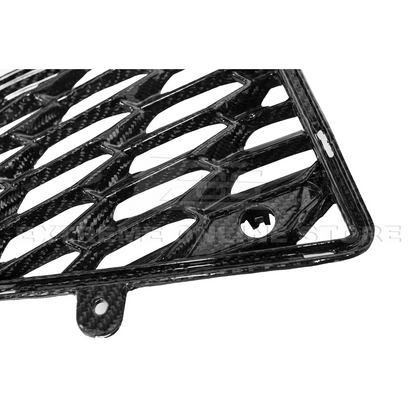 Chevrolet Corvette C8 DRY CARBON FIBER Rear Grill Cover
