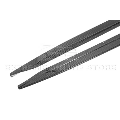 2021-Up BMW G82 G83 M4 VRS Carbon Fiber Front Splitter Lip & Side Skirts