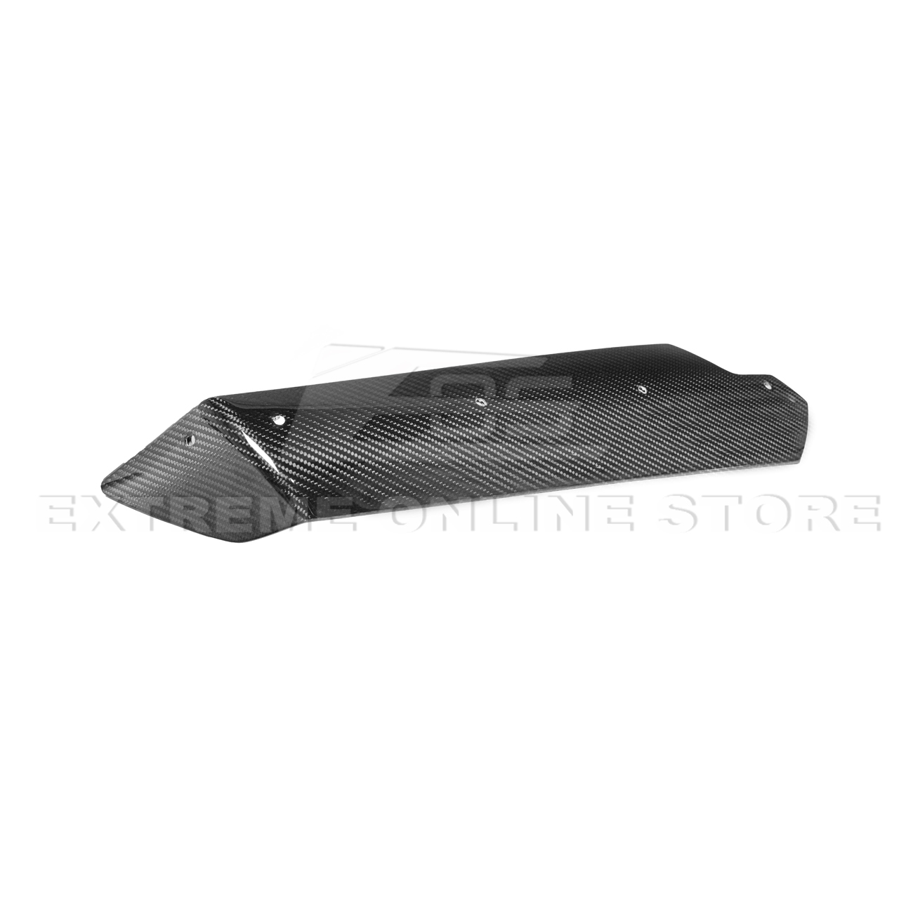 Corvette C7 DRY CARBON FIBER Rear Spoiler Side Winglets